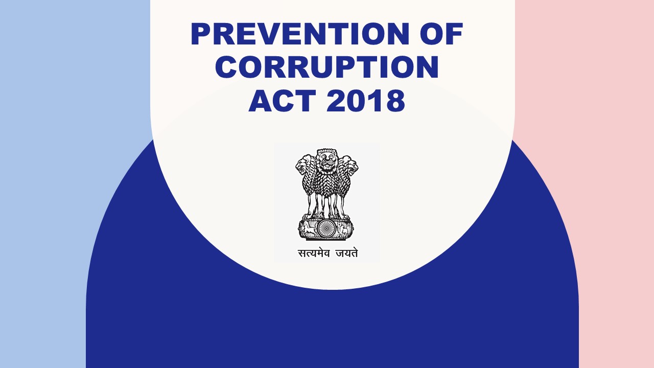 Prevention of Corruption Act 2018